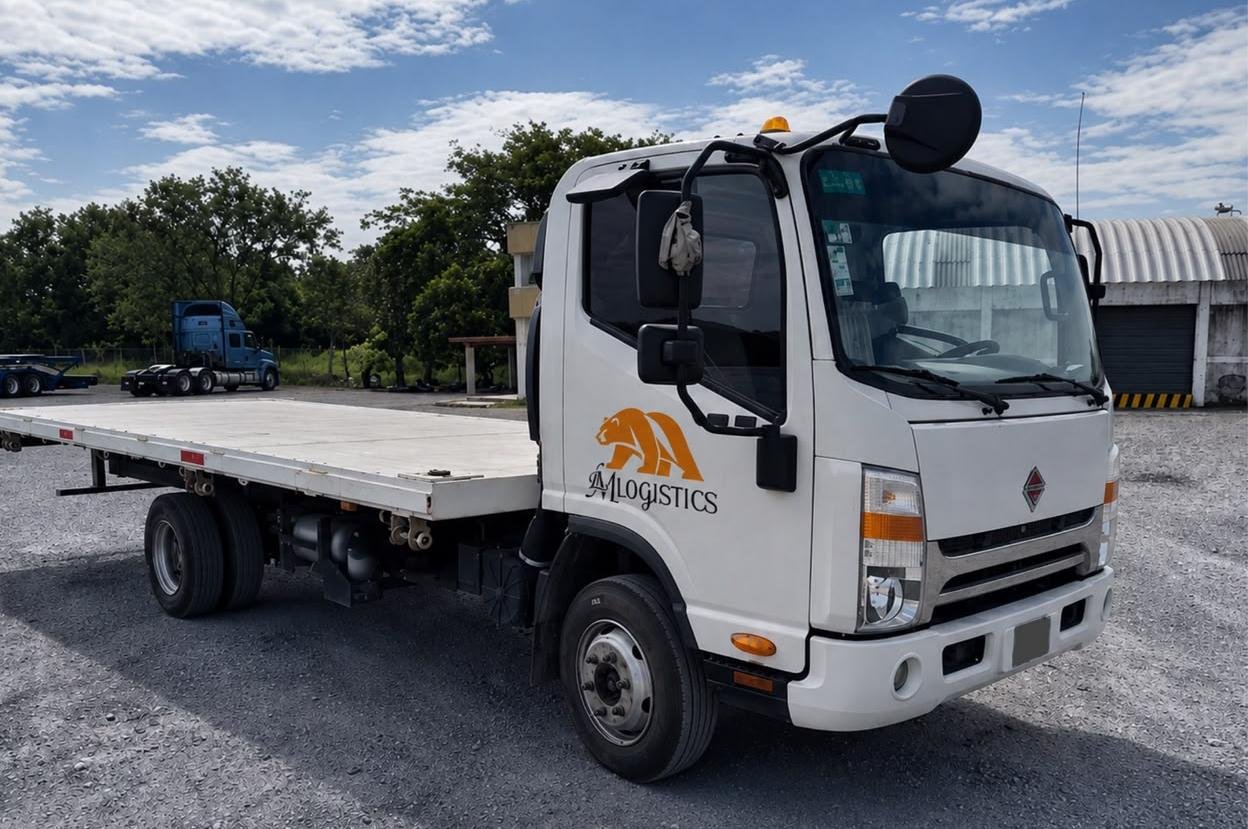 Unidad Rabón LM Logistics Plataforma